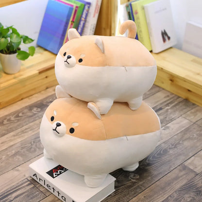 New 40/50cm Cute Shiba Inu Dog Plush Toy Stuffed Soft Animal Corgi Chai Pillow Christmas Gift for Kids Kawaii Valentine Present