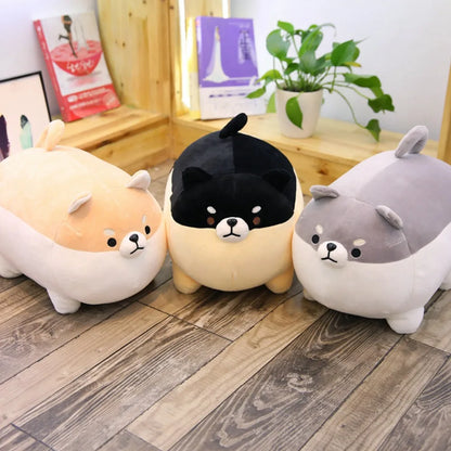 New 40/50cm Cute Shiba Inu Dog Plush Toy Stuffed Soft Animal Corgi Chai Pillow Christmas Gift for Kids Kawaii Valentine Present