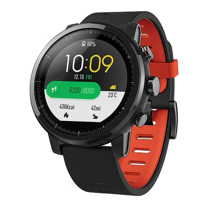 FIFATA - Correa de silicona para reloj Huami Stratos Band, repuesto para Xiaomi Amazfit Stratos 2, 2S, 3, Pace, GTR, 47 mm, GTR 3, 2