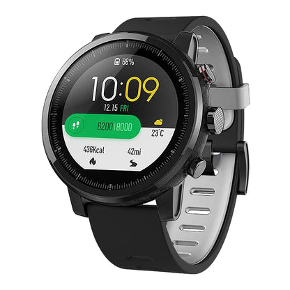 FIFATA - Correa de silicona para reloj Huami Stratos Band, repuesto para Xiaomi Amazfit Stratos 2, 2S, 3, Pace, GTR, 47 mm, GTR 3, 2