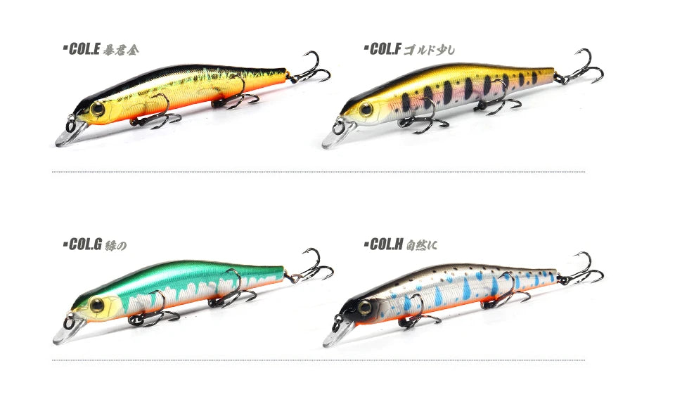 Bearking 11cm 17g magnet weight system long casting New model fishing lures hard bait dive 0.8-1.2m quality wobblers minnow