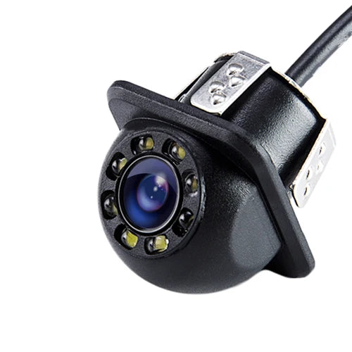 Hippcron Car Rear View Camera 4 LED Night Vision Reversing Auto Parking Monitor CCD Waterproof 170 Degree HD Video