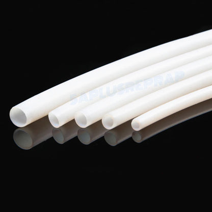 Tubo de PTFE de 1 metro, 1 mm, 2 mm, 3 mm, 4 mm, 6 mm y 8 mm para piezas de impresora 3D, tubo Bowden con cabezal en J