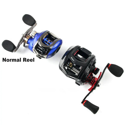 JOHNCOO Fishing reel MT200 Bait Casting Reel Big Game 13kg Max Drag jigging Fishing Reel 11+1 BB 7.1:1 Baitcasting reel