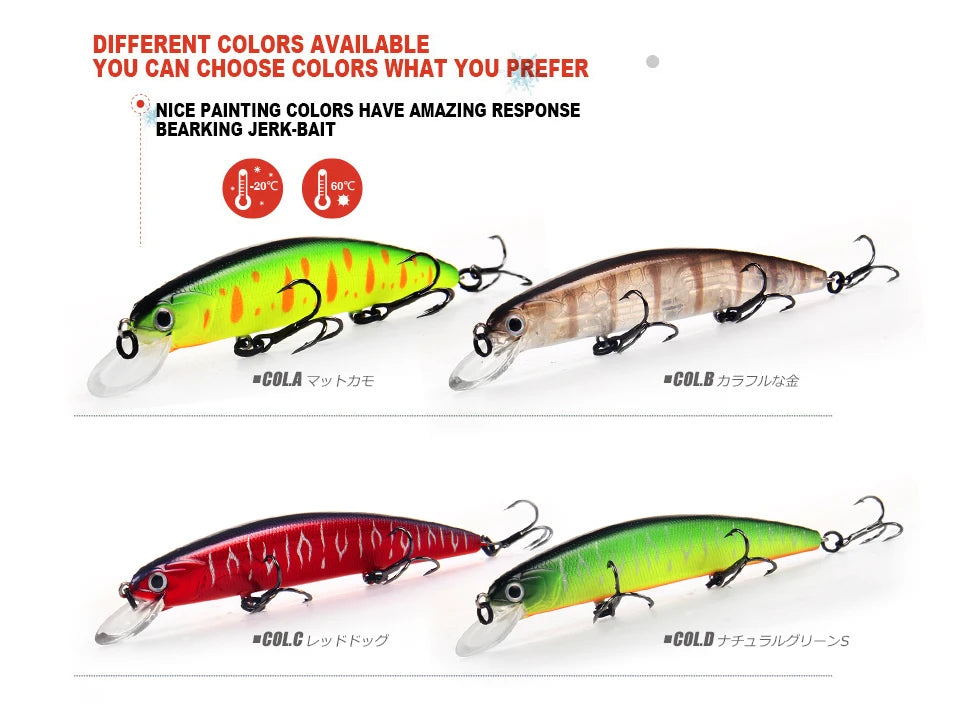 Bearking 11cm 17g Dive 1.5m super weight system long casting SP minnow  New model fishing lures hard bait quality wobblers