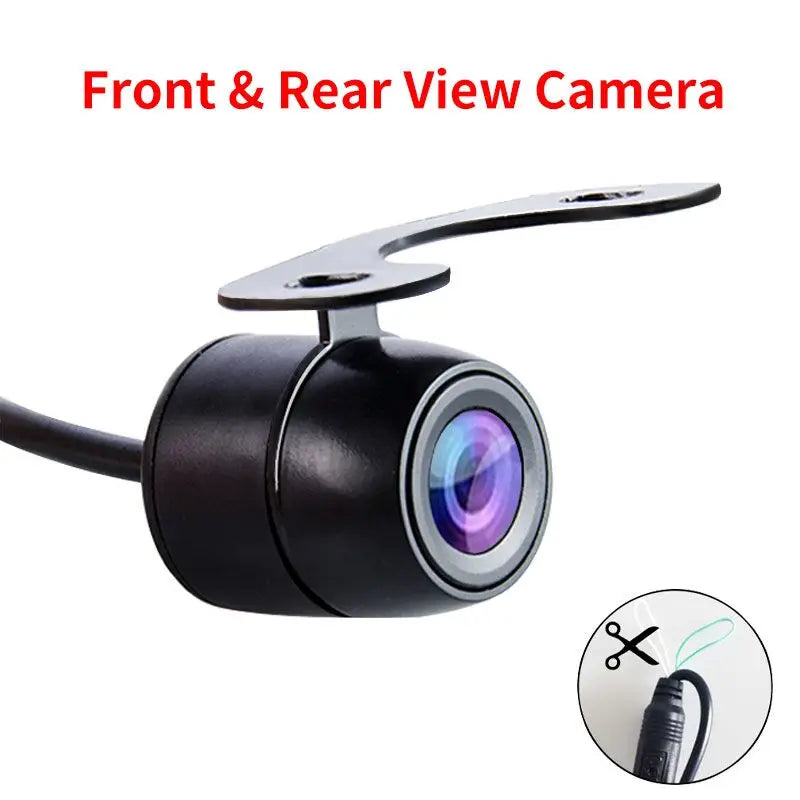 Hippcron Reverse Camera Front Rearview Car Night Vision With Built-in Distance Scale Lines Universal  Waterproof HD System