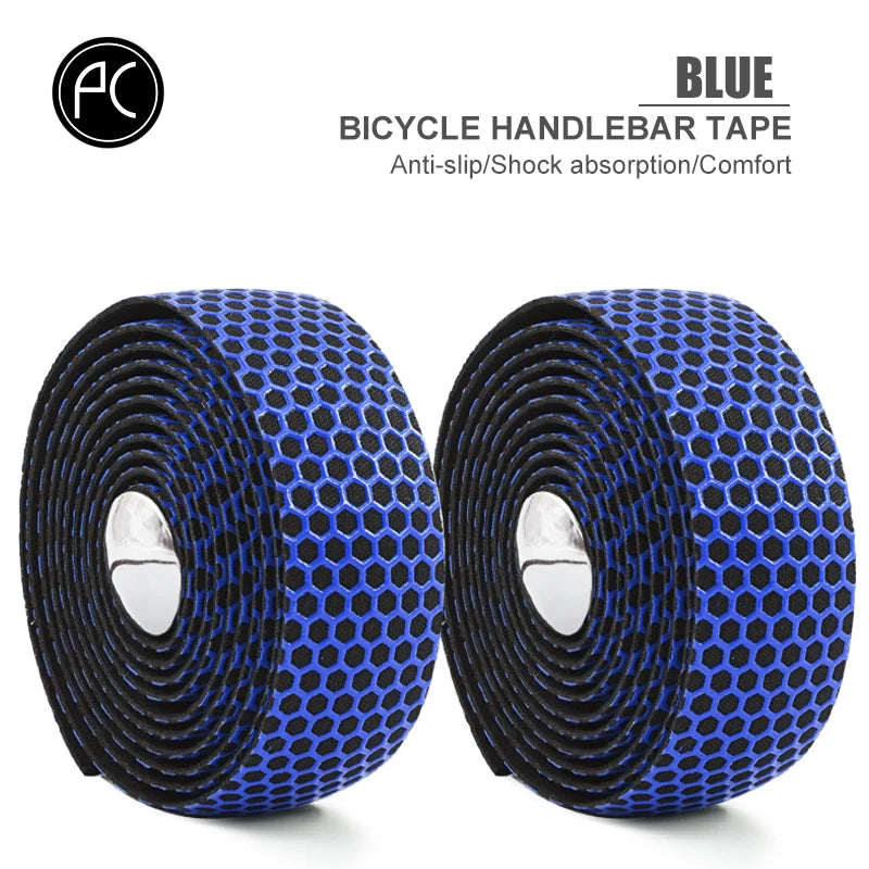 Cinta para manillar de bicicleta PCycling, de cuero sintético perforado, suave y transpirable, para bicicleta de montaña y de carretera