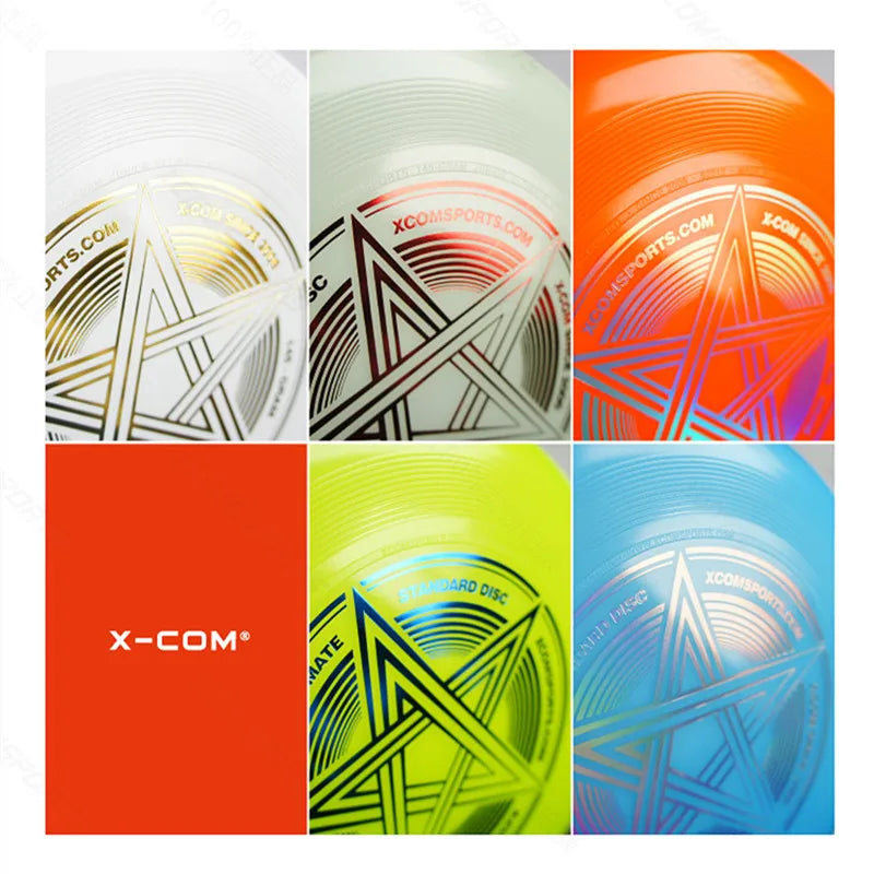 X-COM Professional Ultimate Flying Disc Certified by WFDF For Ultimate Disc Competition Sports 175g