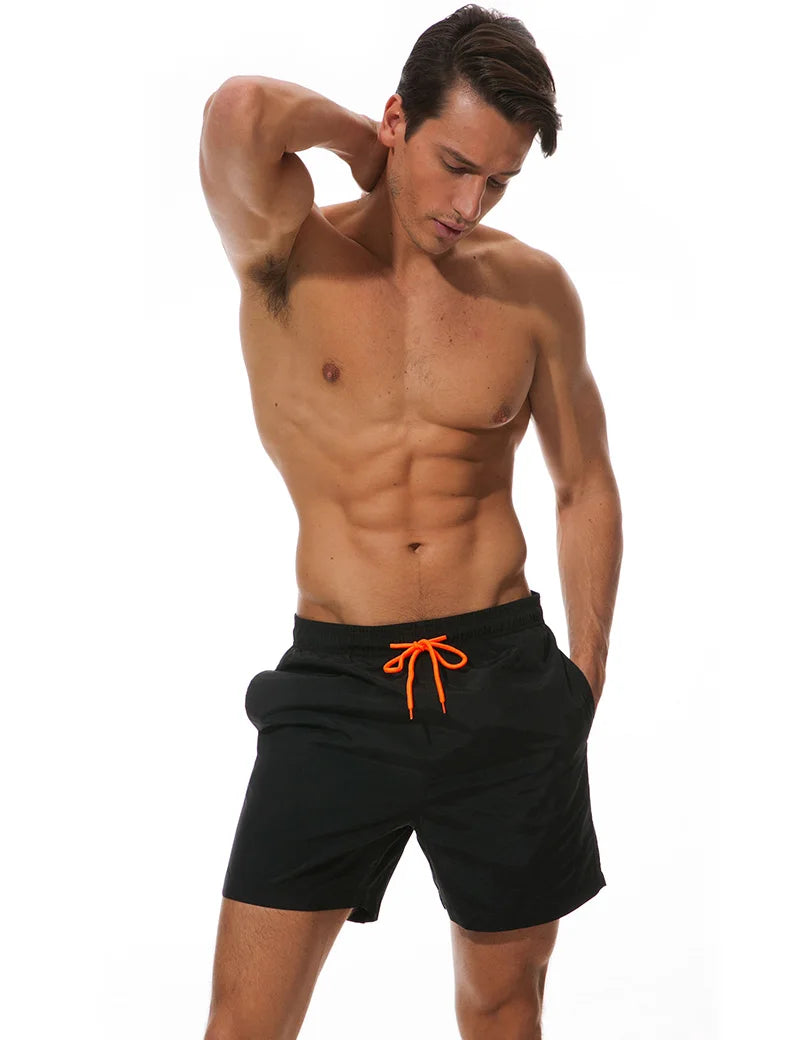 DATIFER - Pantalones cortos de playa para hombre, para surf, para baño, deportivos, para hombre