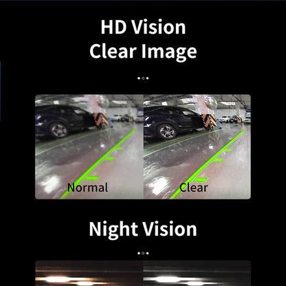 Hippcron Car Rear View Camera 4 LED Night Vision Reversing Auto Parking Monitor CCD Waterproof 170 Degree HD Video