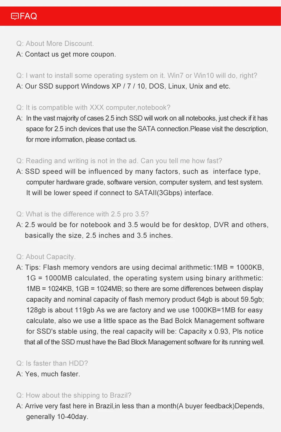 Disco duro SSD HDD 2,5 SSD 120 GB 240 GB 1 TB 512 GB 128 GB 256 GB HD SATA 4 TB Disco duro interno para computadora portátil KingSpec