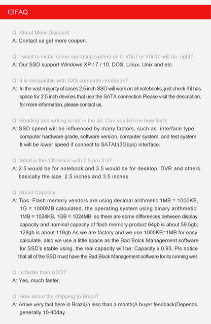 SSD Drive HDD 2.5 Hard Disk SSD 120GB 240GB 1TB 512GB 128GB 256GB HD SATA 4TB Disk Internal Hard Drive for Laptop PC KingSpec