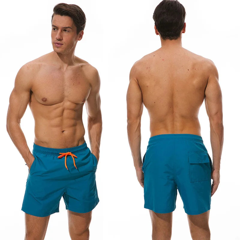 DATIFER Men's Beach Short Surfing Maillot De Bain Sport Man Board Shorts Bermuda Swimwear