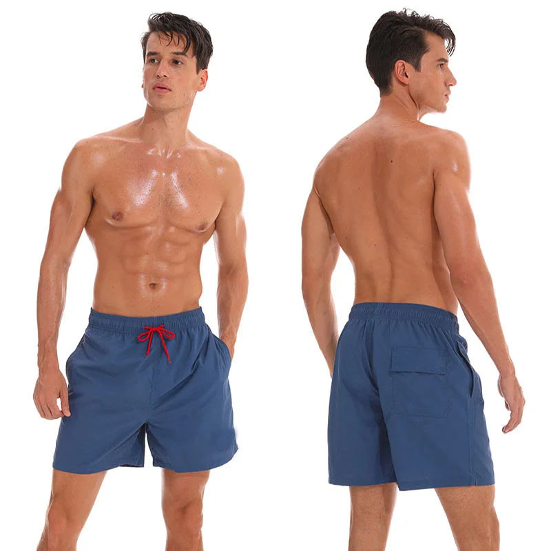 DATIFER - Pantalones cortos de playa para hombre, para surf, para baño, deportivos, para hombre