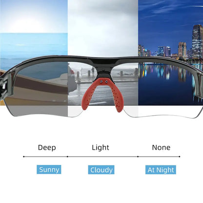 ROCKBROS Photochromic Cycling Glasses Bicycle Outdoor Sports Sunglasses Discoloration Glasses MTB Road Bike Goggles Bike Eyewear