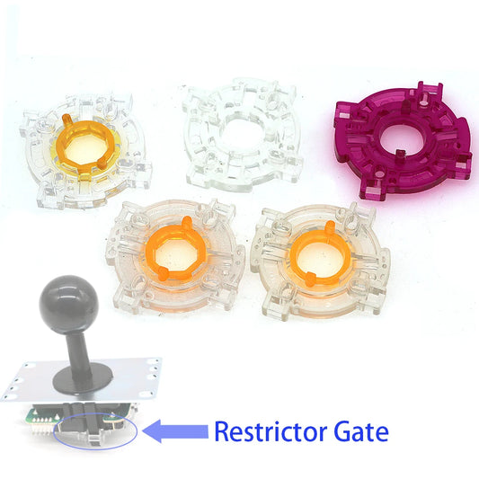 GTY Octagonal Gate Round Square 8 Way Restrictor DIY Video Arcade Game Machine Stick Door Compatible Sanwa Joystick JLF-TP-8YT