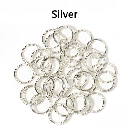 200pcs/lot Wholesale Open Circle Jump Rings Necklace Bracelet Earring Pendant Connectors DIY Making Jewelry Crafts Accessories