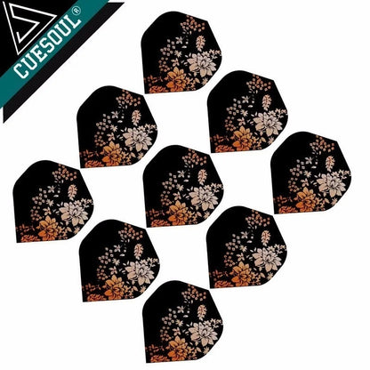 CUESOUL 9pcs Dart Flights Dart Tails Wings