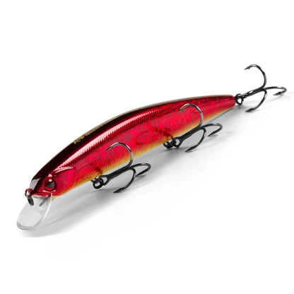 BEARKING para señuelos de pesca artificiales, cebos wobblers de calidad minnow de 13 cm y 21 g, modelo suspendido, crankbaits popper