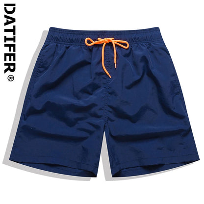 DATIFER - Pantalones cortos de playa para hombre, para surf, para baño, deportivos, para hombre