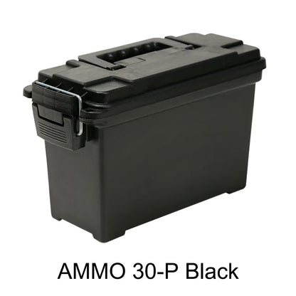 Plastic Ammo Box Weapons Safe Storage Ammo Can Lightweight High Strength Ammo Accessory Crate Storage Case Bullet Safety Box