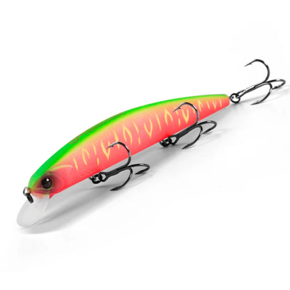 BEARKING para señuelos de pesca artificiales, cebos wobblers de calidad minnow de 13 cm y 21 g, modelo suspendido, crankbaits popper