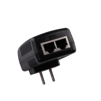 Inyector POE HKBTM de 48 V, 24 V, 12 V, 24 W, enchufe UE, EE. UU., Reino Unido y Australia para fuente de alimentación de cámara IP CCTV, adaptador Ethernet, punto de acceso para teléfono