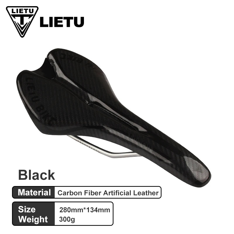 LIETU Bicycle Saddle MTB Road Bike Cycling Silicone Skid-proof Saddle Seat Silica Gel Cushion Seat Leather Front Seat Mat