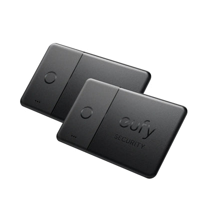 eufy Security SmartTrack Card Works with Apple Find My Wallet Tracker Phone Finder Water Resistant 3-Year Battery Life