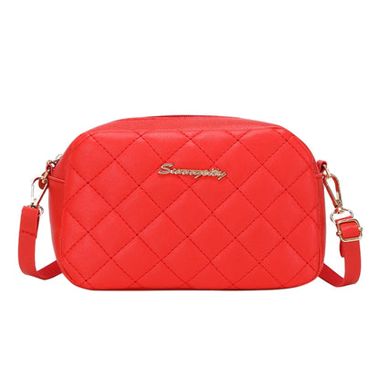 Bolso bandolera pequeño con borlas para mujer, tendencia 2024, bolso de hombro con bordado de Lingge para mujer, bolso cruzado con cadena de moda para mujer