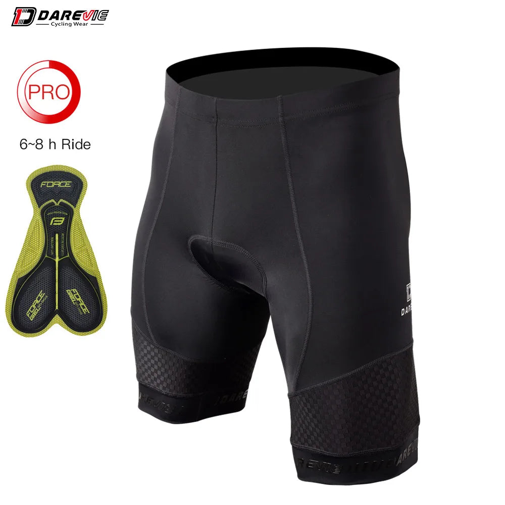 DAREVIE Men's Cycling Shorts 3D Gel Pad Cycling Shorts 6 Hours Ride Men's Cycling Bretelle Pro Ciclismo Shorts MTB Road Cycling