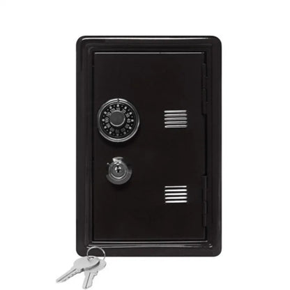 Household Insurance Box Vertical Mini Metal Safe Car Safe Key Insurance Cabinet Desktop Decoration Piggy Bank