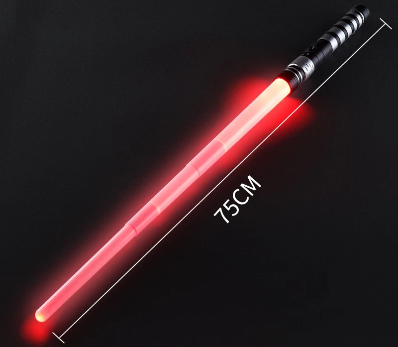 REikirc 75cm RGB  Lightsaber 2 in 1 7 colors Light Saber for 3+ Kids Laser Sword Toy Party Glow Swords