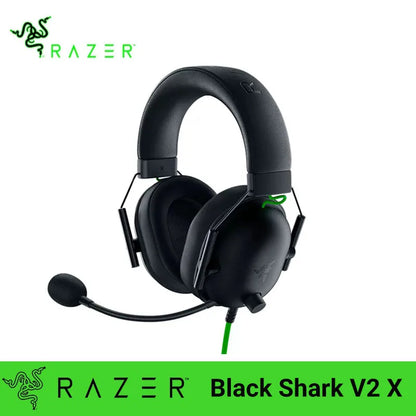 Auriculares con cable para juegos Razer BlackShark V2 X 2023: sonido envolvente 7.1, juegos para PS4, PS5, Nintendo Switch, Xbox