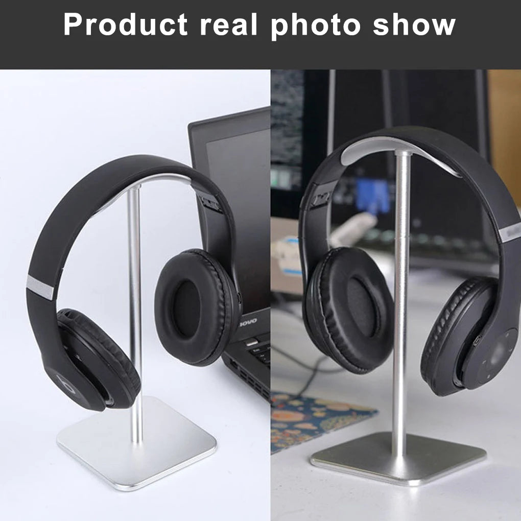 Aluminium Alloy Wireless Earphone Holder Head Mounted Earphone Hanger Can Store for Apple Airpods Max Razer Sony Earphone Stand