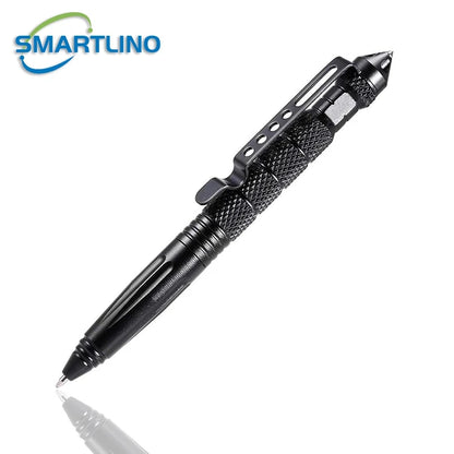 High Quality Metal Self Defense Tactical Pen School Student Office Ballpoint Pens Emergency Glass Breaker Survival Supplies