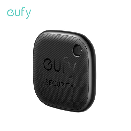 El enlace SmartTrack de eufy Security funciona con el buscador de llaves Find My de Apple, etiqueta rastreadora Bluetooth para auriculares y equipaje, buscador de teléfonos iOS