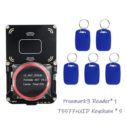 NEW Proxmark3 512M RFID Card Reader IC/ID Key Writer NFC 5.0 Smart Chip Copier Programmer Kit UID S50 Decoding Duplicator