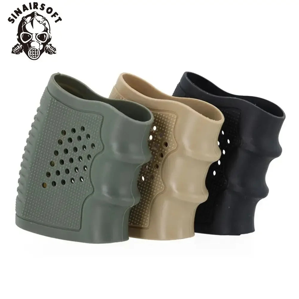 Tactical Rubber Grip Holster Suitable for Glock Rubber Sleeve Cover Most Glock Handgun Pouch Holder Hunting Pistol Gun