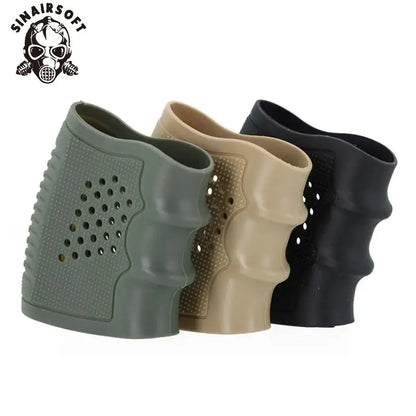 Tactical Rubber Grip Holster Suitable for Glock Rubber Sleeve Cover Most Glock Handgun Pouch Holder Hunting Pistol Gun