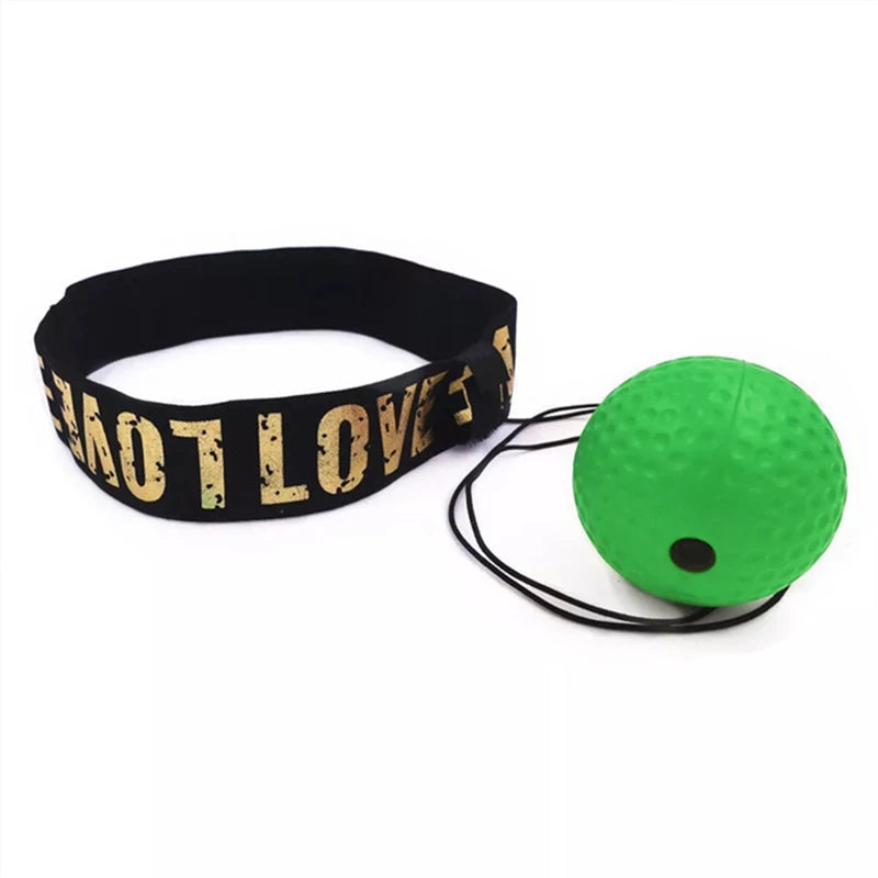 Pelota de boxeo de velocidad, pelota de boxeo de PU montada en la cabeza, MMA, Sanda, entrenamiento, reacción mano-ojo, bolsa de arena para el hogar, equipo de boxeo y fitness, gran oferta