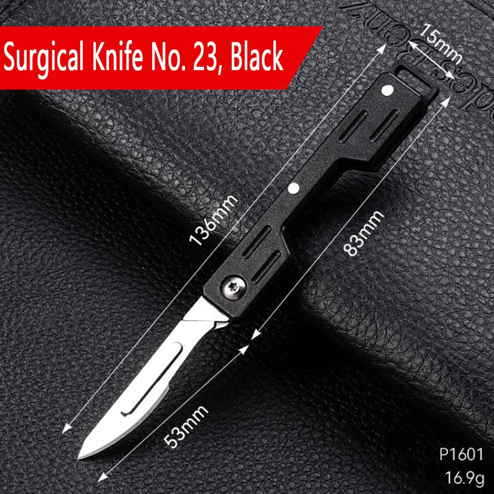 Mini Performance Folding Machinery Cost Scalpel Medical Folding Knife EDC Outdoor Unpacking Pocket Knife