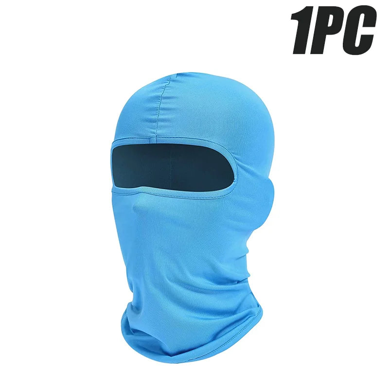 Balaclava Cycling Caps for Men Bicycle Travel Quick Dry Dustproof Face Cover Sun Protection Hat Windproof Sports Hood Ski Mask