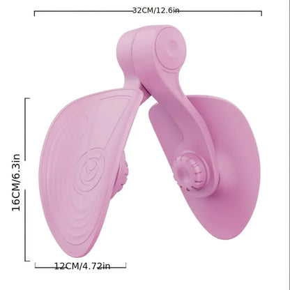 1 Pc Pelvic Floor Muscle Trainer, Multifunctional Thigh Exerciser, For Postpartum Recovery, Body Shaping, Leg & Butt Training