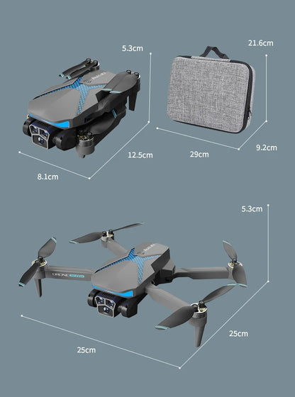 Dron Xiaomi AE7 8K HD sin escobillas, cámara triple profesional, fotografía aérea, GPS, FPV, evitación de obstáculos, cuadricóptero RC de 10000 m