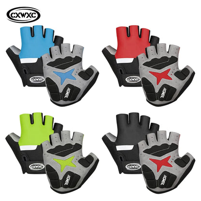 Giyo Breaking Wind Cycling Half Finger Gloves Anti-slip Bicycle Mittens Racing Road Bike Glove MTB Biciclet Guantes Ciclismo