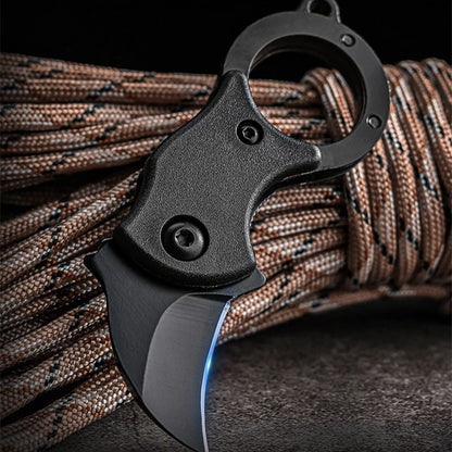 Outdoor Pocket Knife Portable EDC Key Knife Fox Knife Paw Knife Case Opener Knife Necklace Carry-on Portable Mini Pocket Knife