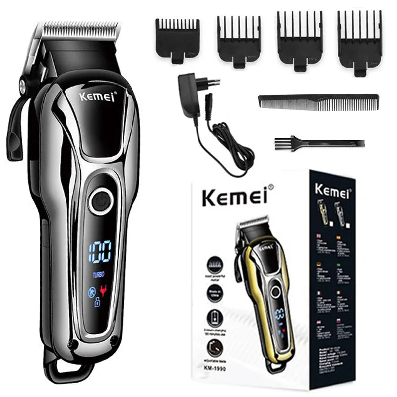 Barber shop hair clipper professional hair trimmer for men beard electric cutter hair cutting machine haircut cordless corded