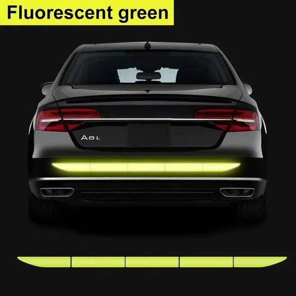 Car Sticker Reflective Warning Safety Tape Anti Collision Warning Reflective Sticker for Automobile Trunk Night Reflective