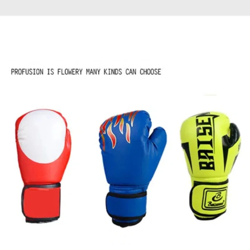 Guante de boxeo para niños Guante protector de kickboxing para niños Entrenamiento de boxeo para niños Sanda Suministros deportivos Guantes de boxeo para niños